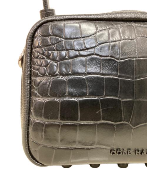 COLE HAAN（コールハーン）COLE HAAN (コールハーン) ミニボストンショルダーバッグ ブラックの古着・服飾アイテム