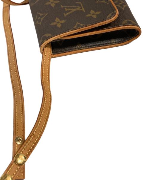 LOUIS VUITTON（ルイ ヴィトン）LOUIS VUITTON (ルイ ヴィトン) ポシェットツインGM ブラウンの古着・服飾アイテム