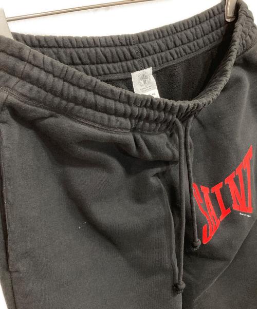 SAINT MICHAEL（セントマイケル）SAINT MICHAEL (セントマイケル) Logo Sweat Pants ブラック サイズ:Sの古着・服飾アイテム