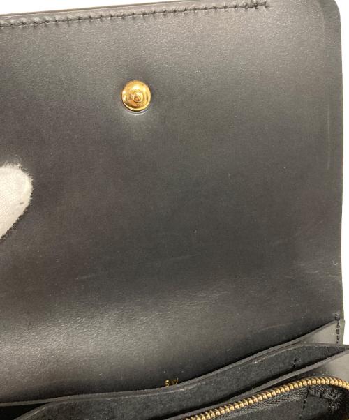 forme（フォルメ）forme (フォルメ) Short Walletカードケース ブラックの古着・服飾アイテム