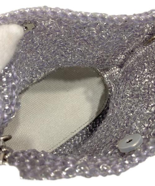 ANTEPRIMA（アンテプリマ）ANTEPRIMA (アンテプリマ) セッキオ スティローゾ/ワイヤーチェーンショルダーバッグ ラベンダーシルバーの古着・服飾アイテム