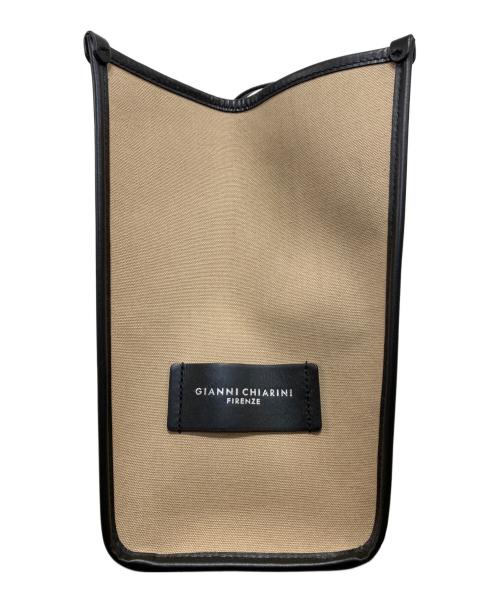 GIANNI CHIARINI（ジャンニ キアリーニ）GIANNI CHIARINI (ジャンニ キアリーニ) トートバッグ ベージュの古着・服飾アイテム