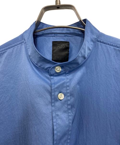 DAIWA PIER39（ダイワ ピア39）DAIWA PIER39 (ダイワ ピア39) 別注 BAND COLLAR SHIRTS L/S ブルー サイズ:Sの古着・服飾アイテム