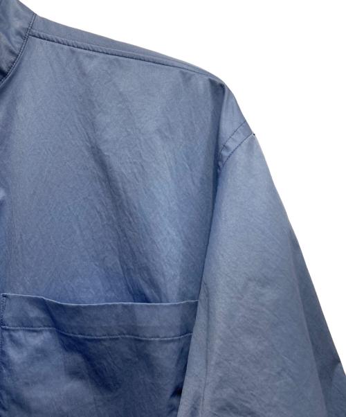 DAIWA PIER39（ダイワ ピア39）DAIWA PIER39 (ダイワ ピア39) 別注 BAND COLLAR SHIRTS L/S ブルー サイズ:Sの古着・服飾アイテム