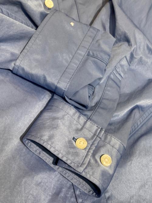 DAIWA PIER39（ダイワ ピア39）DAIWA PIER39 (ダイワ ピア39) 別注 BAND COLLAR SHIRTS L/S ブルー サイズ:Sの古着・服飾アイテム