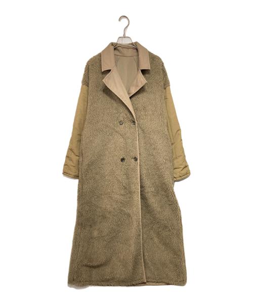 CLANE（クラネ）CLANE (クラネ) リバーシブルミリタリーロングコート ベージュ サイズ:1の古着・服飾アイテム