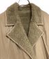 中古・古着 CLANE (クラネ) リバーシブルミリタリーロングコート ベージュ サイズ:1：9000円