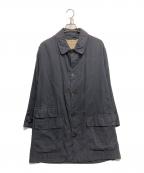 HERMESエルメス）の古着「ステンカラーコート」｜ネイビー