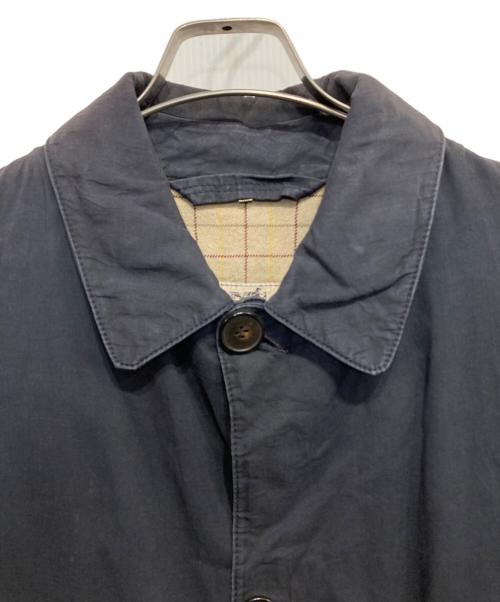 HERMES（エルメス）HERMES (エルメス) ステンカラーコート ネイビー サイズ:Sの古着・服飾アイテム