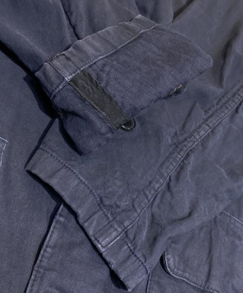 HERMES（エルメス）HERMES (エルメス) ステンカラーコート ネイビー サイズ:Sの古着・服飾アイテム