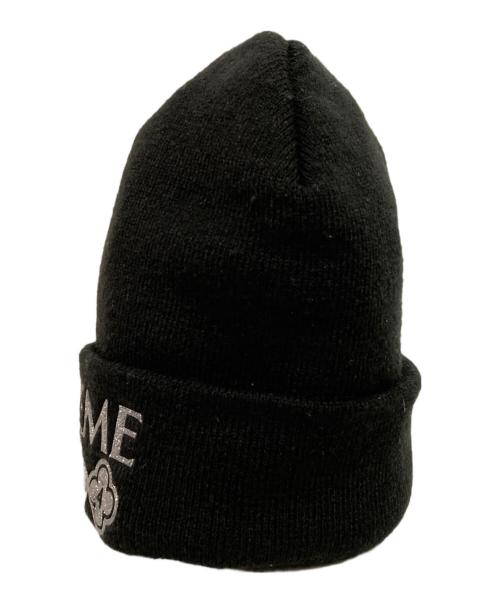 SUPREME（シュプリーム）SUPREME (シュプリーム) Glitter Beanie ブラック サイズ:記載なしの古着・服飾アイテム