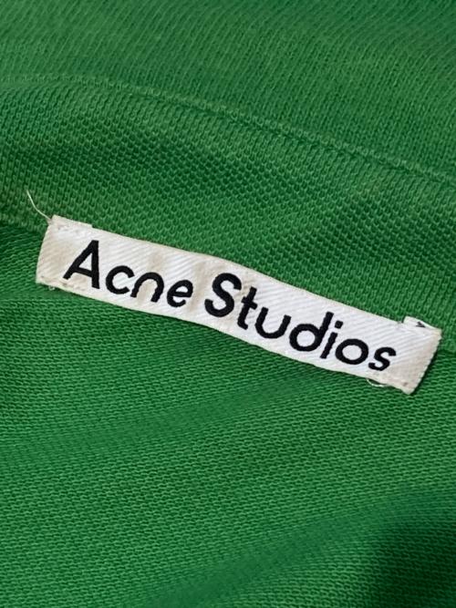 Acne studios（アクネ ストゥディオズ）Acne studios (アクネ ストゥディオズ) ポロシャツ グリーン サイズ:XSの古着・服飾アイテム
