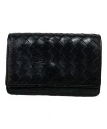 BOTTEGA VENETA（ボッテガベネタ）の古着「カードケース」｜ブラック