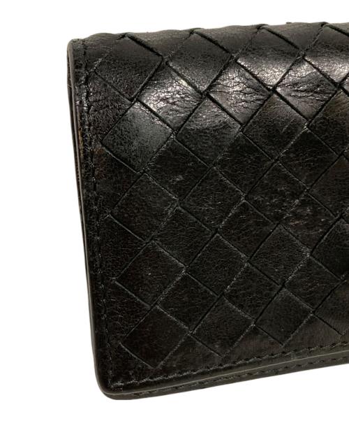 BOTTEGA VENETA（ボッテガベネタ）BOTTEGA VENETA (ボッテガベネタ) カードケース ブラックの古着・服飾アイテム