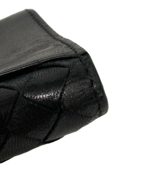 BOTTEGA VENETA（ボッテガベネタ）BOTTEGA VENETA (ボッテガベネタ) カードケース ブラックの古着・服飾アイテム
