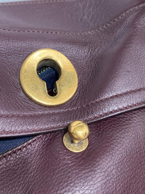 Yves Saint Laurent（イヴサンローラン）Yves Saint Laurent (イヴサンローラン) MUSETWO 2WAYショルダーバッグ ボルドーの古着・服飾アイテム