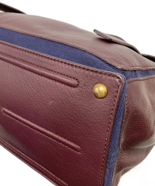 Yves Saint Laurent（イヴサンローラン）Yves Saint Laurent (イヴサンローラン) MUSETWO 2WAYショルダーバッグ ボルドーの古着・服飾アイテム