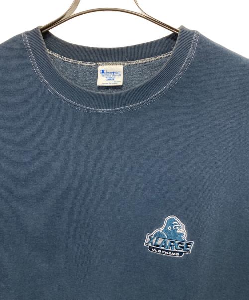 Champion REVERSE WEAVE（チャンピオン リバース ウィーブ）Champion REVERSE WEAVE (チャンピオン リバース ウィーブ) X-LARGE (エクストララージ) スウェット ネイビー サイズ:Lの古着・服飾アイテム