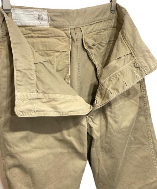 French Military（フレンチミリタリー）French Military (フレンチミリタリー) M-52 Chino Pants ベージュ サイズ:Lの古着・服飾アイテム