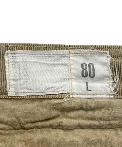 French Military（フレンチミリタリー）French Military (フレンチミリタリー) M-52 Chino Pants ベージュ サイズ:Lの古着・服飾アイテム