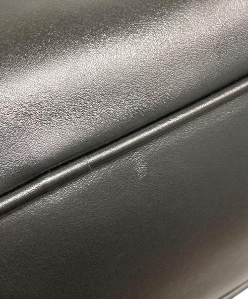 MIU MIU（ミュウミュウ）MIU MIU (ミュウミュウ) レザー ボー バッグ ブラックの古着・服飾アイテム