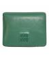 MIU MIU（ミュウミュウ）の古着「ロゴウォレット」｜グリーン