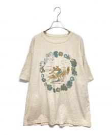 45R（フォーティファイブ・アール）の古着「レイサーフプリントの45星Tシャツ」｜ベージュ