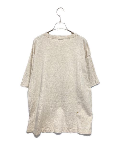 45R（フォーティファイブ・アール）45R (フォーティファイブ・アール) レイサーフプリントの45星Tシャツ ベージュ サイズ:★★★★(4)の古着・服飾アイテム