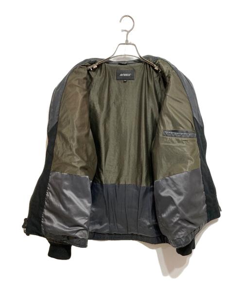 AVIREX（アヴィレックス）AVIREX (アヴィレックス) ARMY MECHANIC JACKET ブラック サイズ:2XLの古着・服飾アイテム