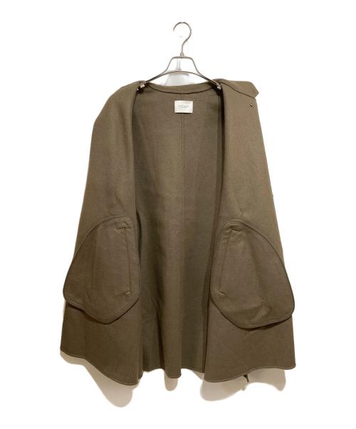 BEAUTY&YOUTH（ビューティーアンドユース）BEAUTY&YOUTH (ビューティーアンドユース) ビーバーリバーポンチョ カーキ サイズ:Mの古着・服飾アイテム