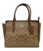 COACHコーチ）の古着「シグネチャーシティ」｜ブラウン