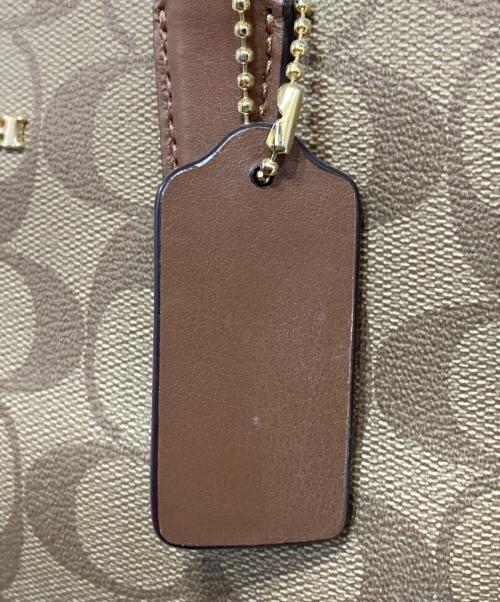 COACH（コーチ）COACH (コーチ) シグネチャーシティ ブラウンの古着・服飾アイテム