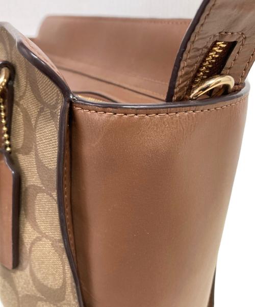 COACH（コーチ）COACH (コーチ) シグネチャーシティ ブラウンの古着・服飾アイテム