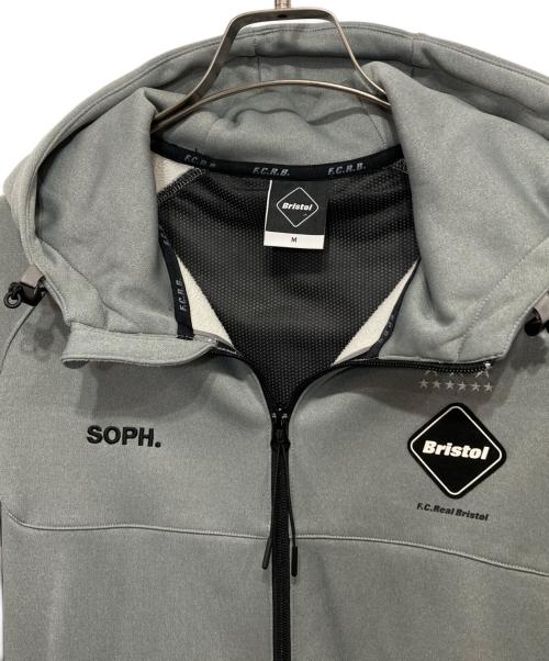 SOPH.（ソフ）SOPH. (ソフ) F.C.R.B. (エフシーレアルブリストル) VENTILATION HOODY グレー サイズ:Mの古着・服飾アイテム