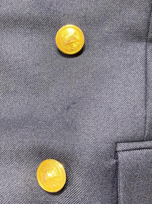 POLO RALPH LAUREN（ポロ・ラルフローレン）POLO RALPH LAUREN (ポロ・ラルフローレン) ダブルジャケット ネイビー サイズ:150の古着・服飾アイテム