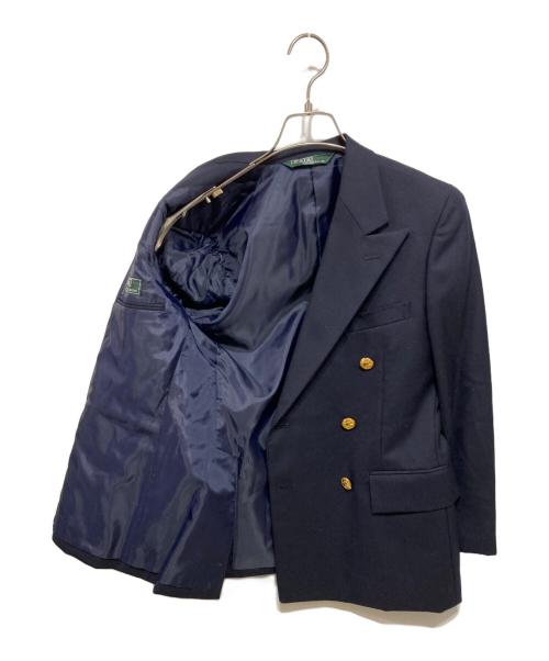 POLO RALPH LAUREN（ポロ・ラルフローレン）POLO RALPH LAUREN (ポロ・ラルフローレン) ダブルジャケット ネイビー サイズ:150の古着・服飾アイテム