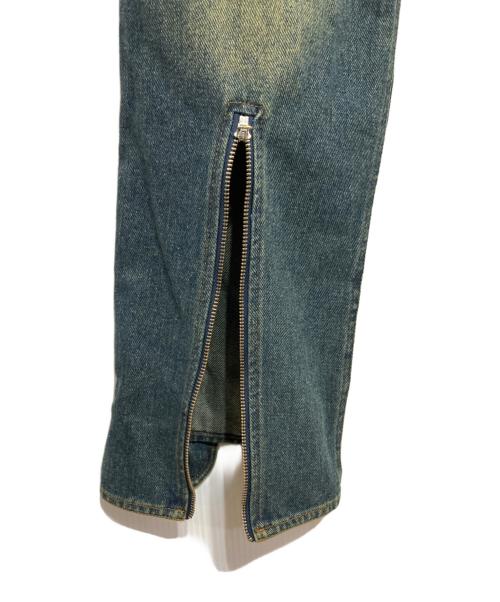 PAMEO POSE（パメオポーズ）PAMEO POSE (パメオポーズ) 加工デニムパンツ インディゴ サイズ:Sの古着・服飾アイテム