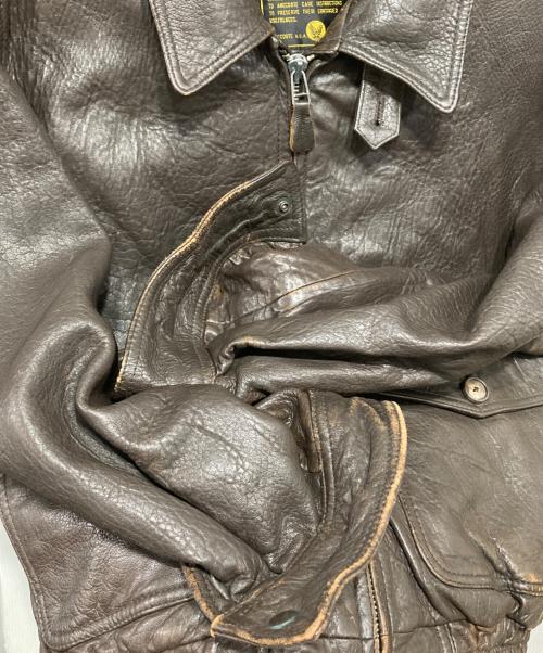 ANECDOTE（アネクドート）ANECDOTE (アネクドート) ラムレザージャケット ブラウン サイズ:Ｍの古着・服飾アイテム