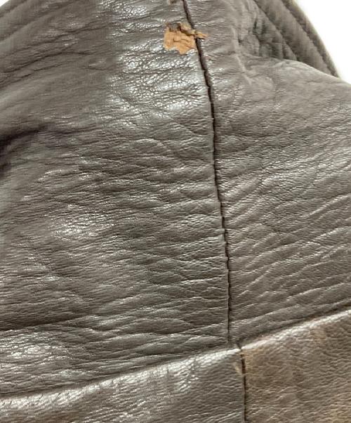 ANECDOTE（アネクドート）ANECDOTE (アネクドート) ラムレザージャケット ブラウン サイズ:Ｍの古着・服飾アイテム