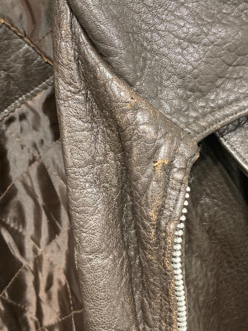 ANECDOTE（アネクドート）ANECDOTE (アネクドート) ラムレザージャケット ブラウン サイズ:Ｍの古着・服飾アイテム