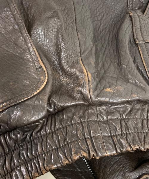 ANECDOTE（アネクドート）ANECDOTE (アネクドート) ラムレザージャケット ブラウン サイズ:Ｍの古着・服飾アイテム