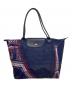 LONGCHAMP（ロンシャン）の古着「エッフェル塔 トートバッグ」｜ネイビー