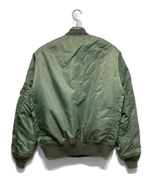 AVIREX（アヴィレックス）AVIREX (アヴィレックス) MA-1ジャケット グリーン サイズ:Lの古着・服飾アイテム