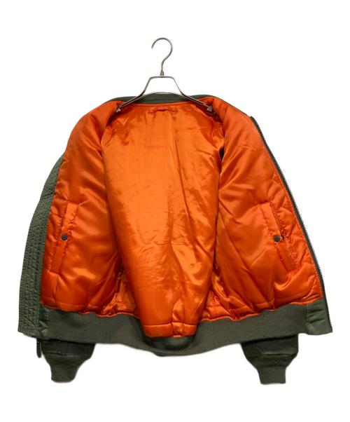 AVIREX（アヴィレックス）AVIREX (アヴィレックス) MA-1ジャケット グリーン サイズ:Lの古着・服飾アイテム