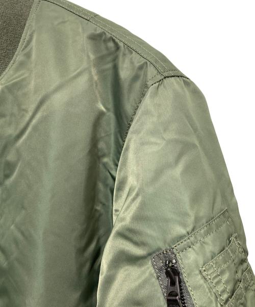 AVIREX（アヴィレックス）AVIREX (アヴィレックス) MA-1ジャケット グリーン サイズ:Lの古着・服飾アイテム