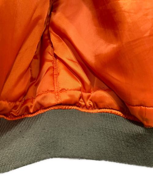 AVIREX（アヴィレックス）AVIREX (アヴィレックス) MA-1ジャケット グリーン サイズ:Lの古着・服飾アイテム