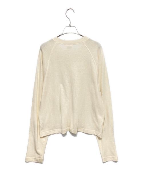 THE SHINZONE（ザ シンゾーン）THE SHINZONE (ザ シンゾーン) C/W CREW NECK CARDIGAN アイボリー サイズ:FOの古着・服飾アイテム