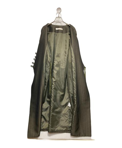 LEINWANDE（ラインヴァンド）LEINWANDE (ラインヴァンド) ラップガウンコート オリーブ サイズ:FREEの古着・服飾アイテム