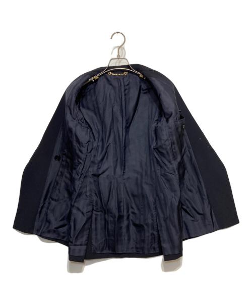 GUCCI（グッチ）GUCCI (グッチ) ウールダブルブレストジャケット ネイビー サイズ:38の古着・服飾アイテム