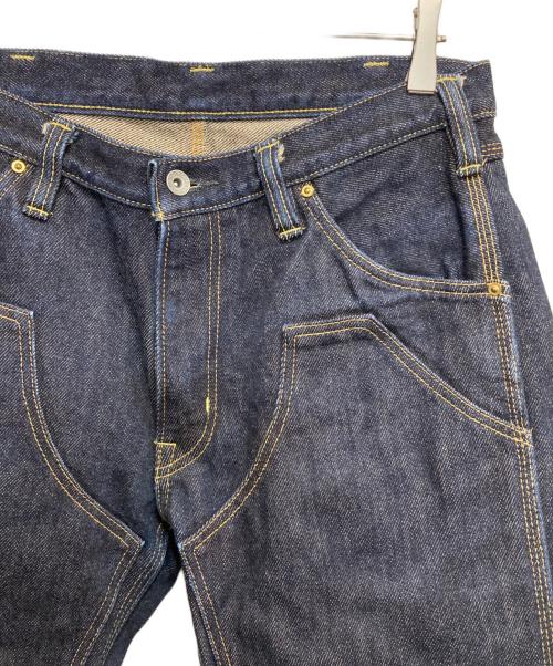 IRON HEART（アイアンハート）IRON HEART (アイアンハート) 21ozセルビッチデニム ダブルニーロガージーンズ インディゴ サイズ:34の古着・服飾アイテム